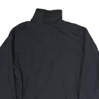 COLUMBIA Mens Black Jacket L Polyester Plain Zip Outdoor Lightweight Sportswear
