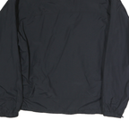 COLUMBIA Mens Black Jacket L Polyester Plain Zip Outdoor Lightweight Sportswear