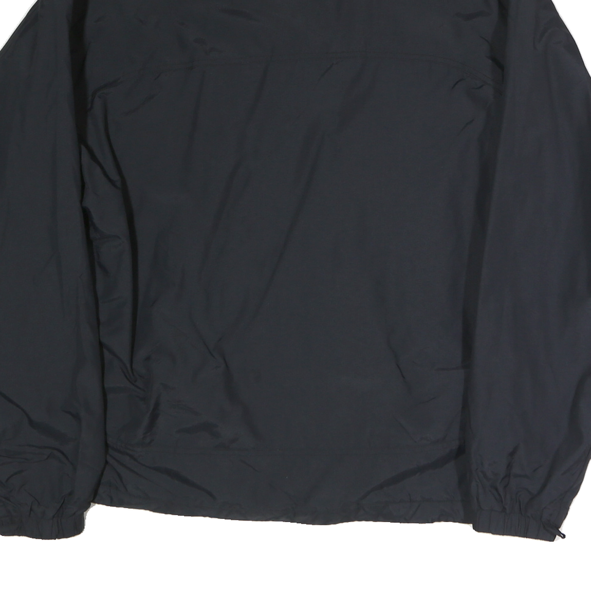 COLUMBIA Mens Black Jacket L Polyester Plain Zip Outdoor Lightweight Sportswear