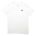NIKE Mens White S Short Sleeve Crew Neck Cotton Blend T-Shirt