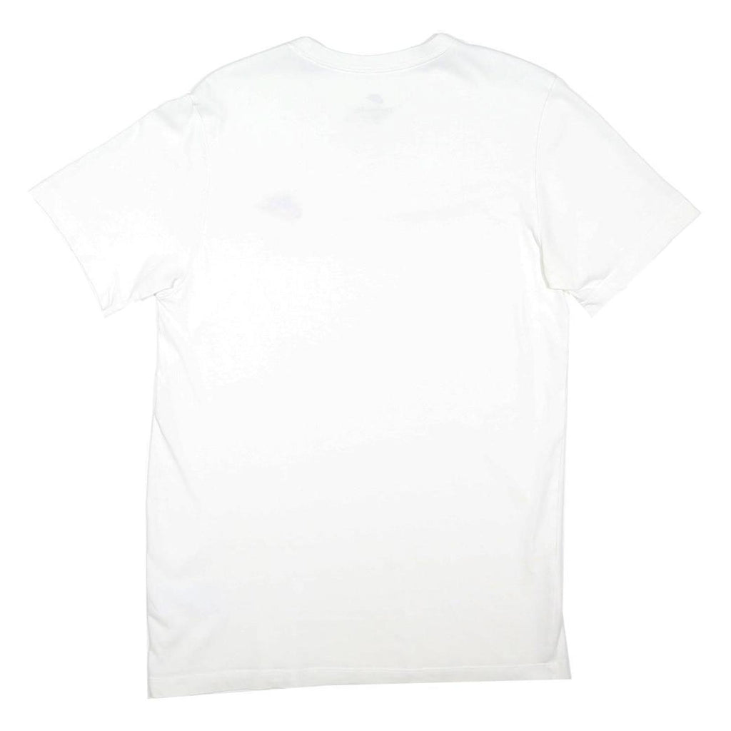 NIKE Mens White S Short Sleeve Crew Neck Cotton Blend T-Shirt