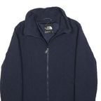 THE NORTH FACE Womens Navy Blue Jacket S Cotton Blend Quilted Zip Front Casual