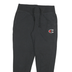 CHAMPION Womens Joggers Black Slim Tapered S W30 L28 Cotton Blend Casual Wear