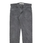 CALVIN KLEIN JEANS Mens Slim Grey Denim W30 L32 Cotton Blend Zip Comfortable