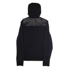 MICHAEL KORS Mens Track Jacket Black Hooded Colourblock M