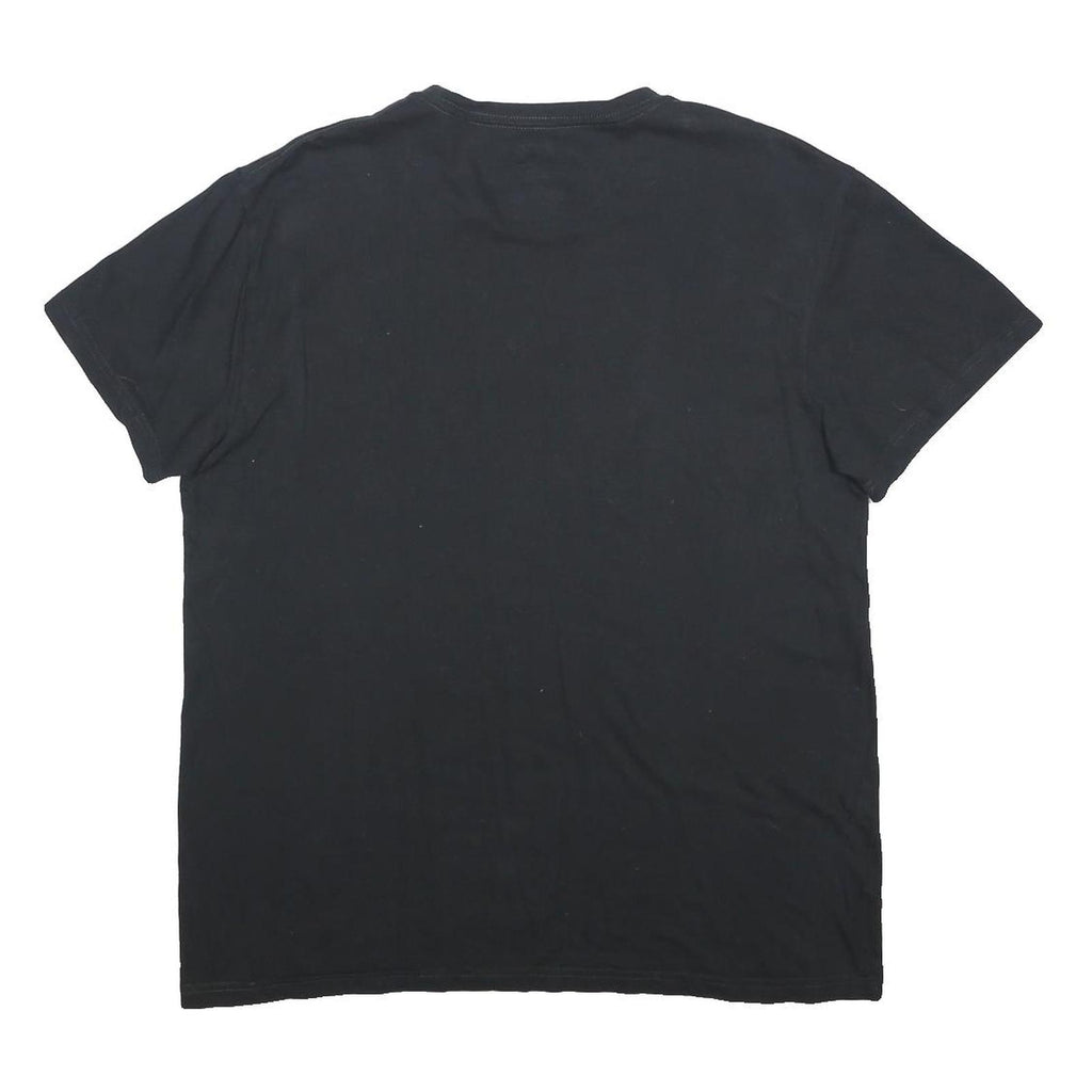 POLO RALPH LAUREN Mens Black L T-Shirt Crew Neck Short Sleeve Cotton Casual Top