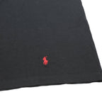 POLO RALPH LAUREN Mens Black L T-Shirt Crew Neck Short Sleeve Cotton Casual Top