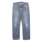 CARHARTT Mens Jeans Blue Regular Straight Denim Medium W31 L32 Button Closure