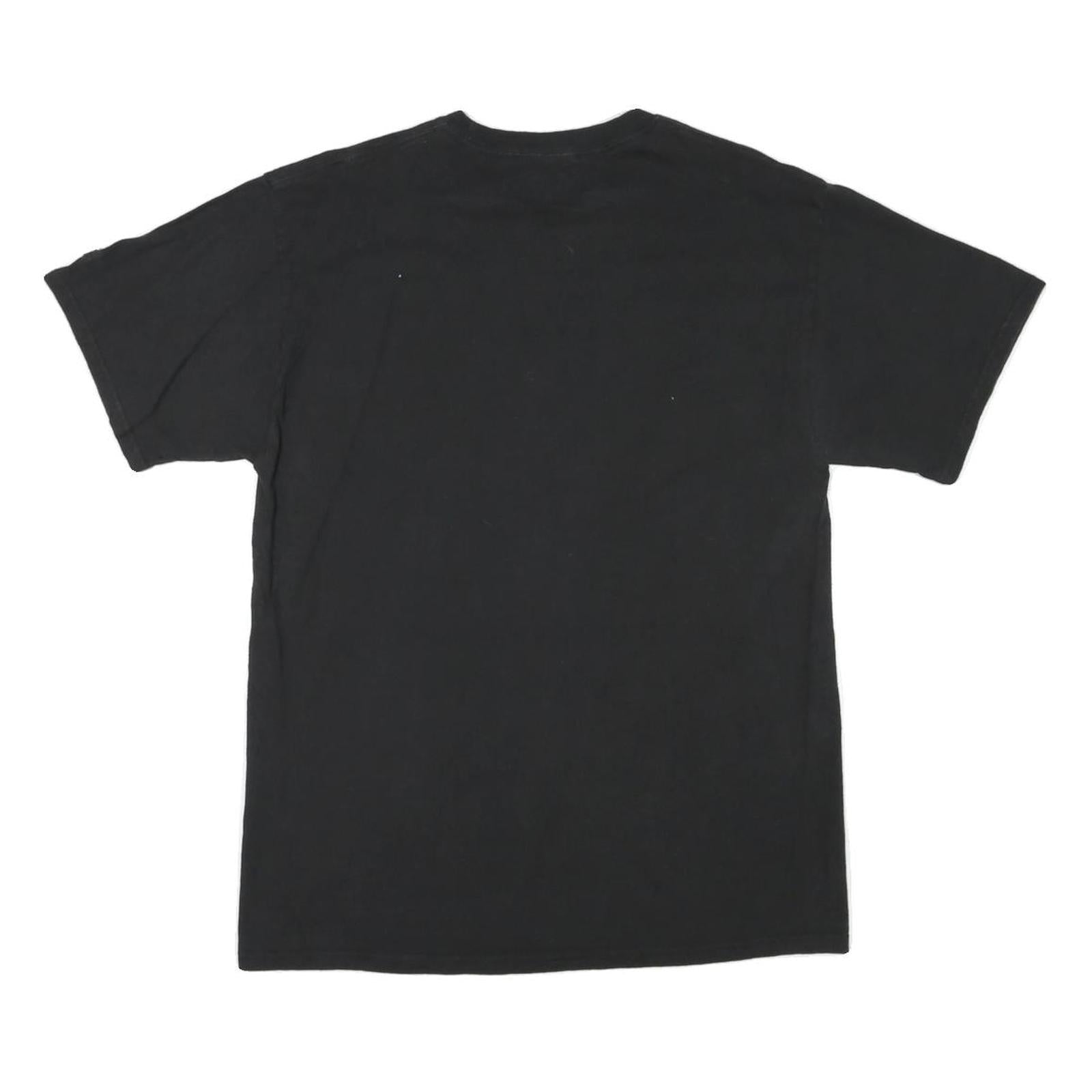CHAMPION Mens Black Colorado Graphic T-Shirt M Short Sleeve Crew Neck Cotton