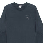 PUMA Mens Sweatshirt Black Crew Neck S