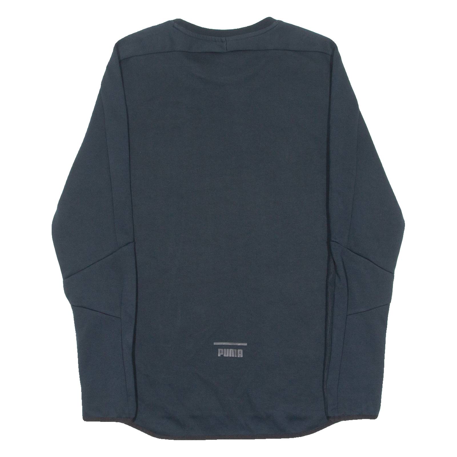 PUMA Mens Sweatshirt Black Crew Neck S