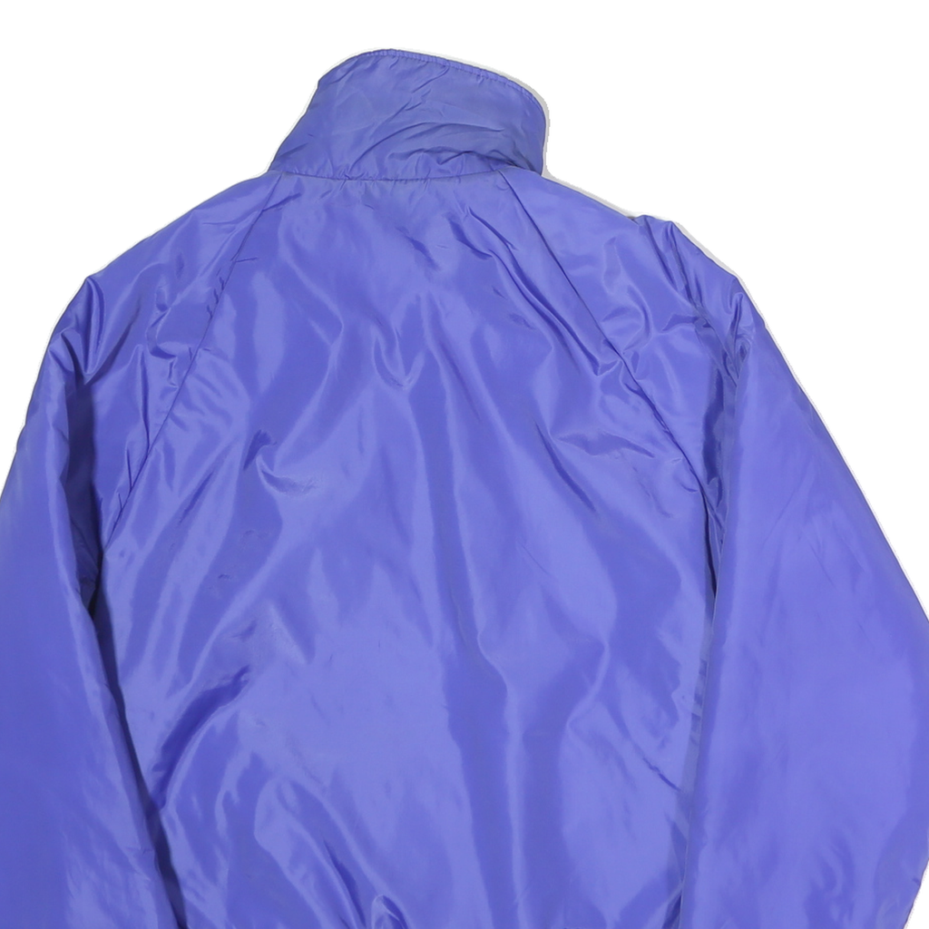 COLUMBIA Mens Purple & Teal Reversible Zip Jacket M Polyester Casual Outdoor