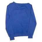 TOMMY HILFIGER Mens Jumper Blue Tight Knit M