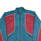 GONSO Mens Blue & Red Zip Up Regular Fit Jacket Polyester Blend 2XL Sportswear