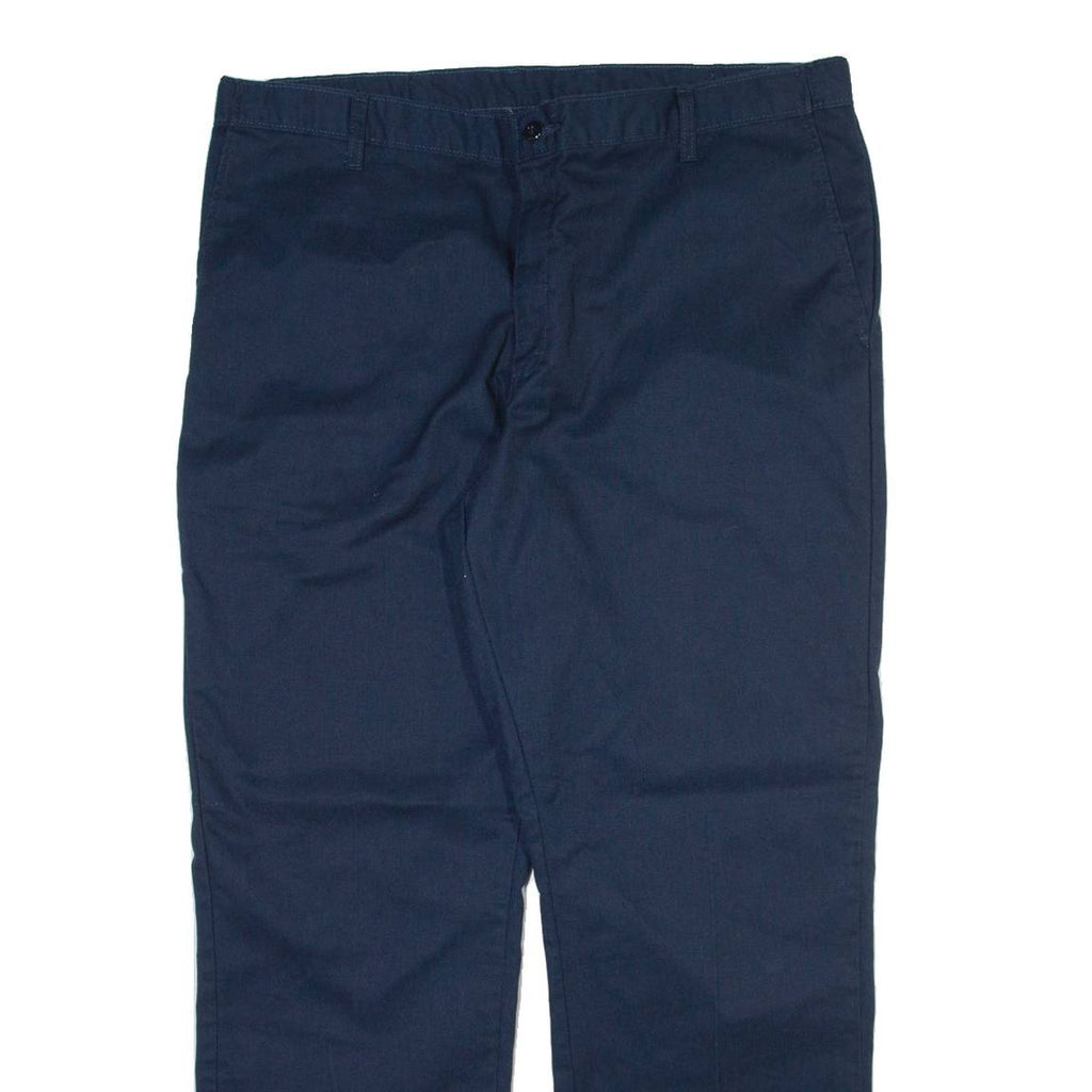 DICKIES Mens Trousers Blue Relaxed Straight W40 L32