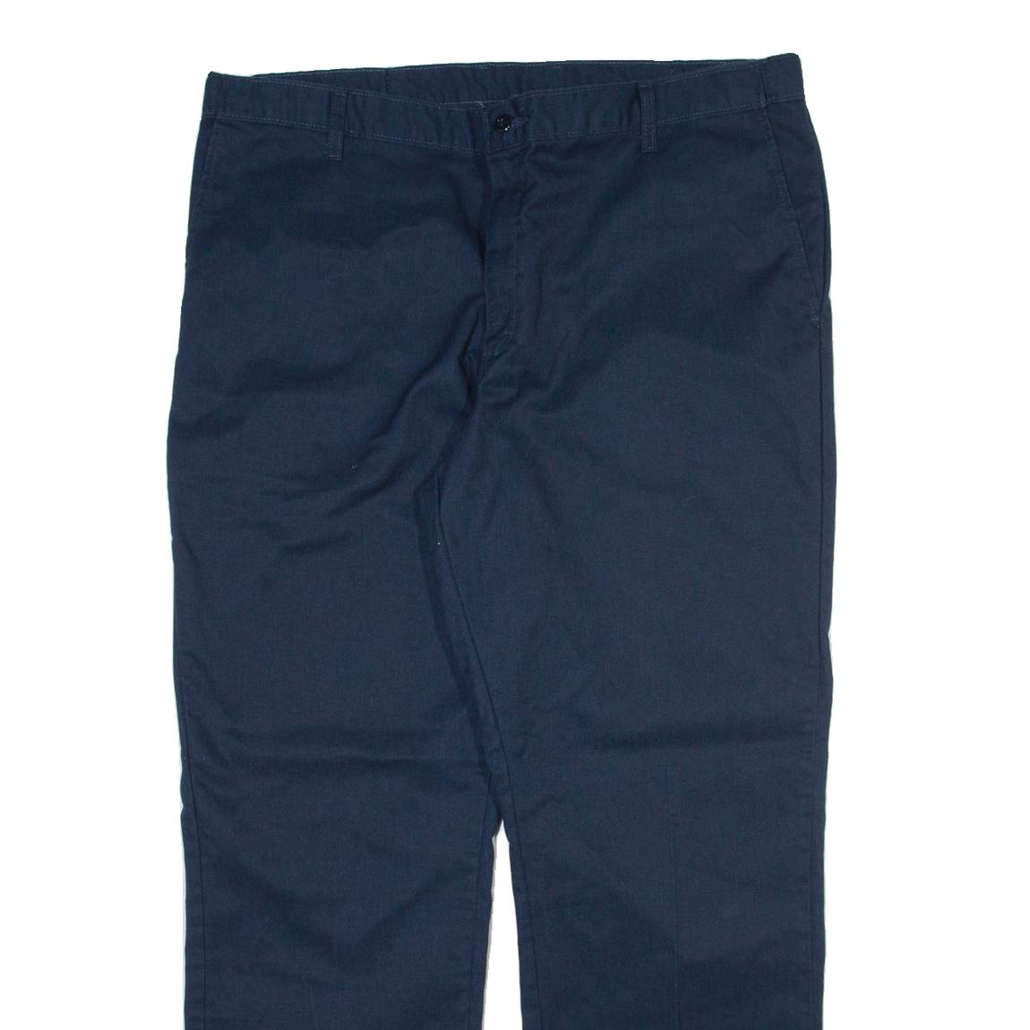 DICKIES Mens Trousers Blue Relaxed Straight W40 L32