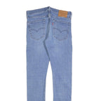 LEVI'S 519 BIG E Mens Jeans Blue Slim Skinny Denim Light W31 L34 Slim Fit Zip