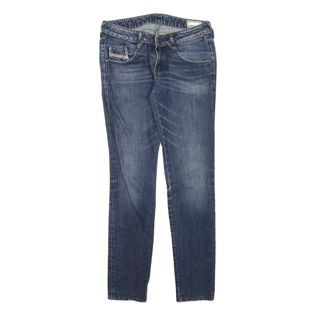 DIESEL Womens Jeans Blue Slim Skinny Denim Medium W30 L31 Zip Pocket