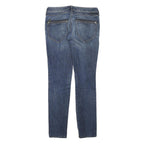 DIESEL Womens Jeans Blue Slim Skinny Denim Medium W30 L31 Zip Pocket