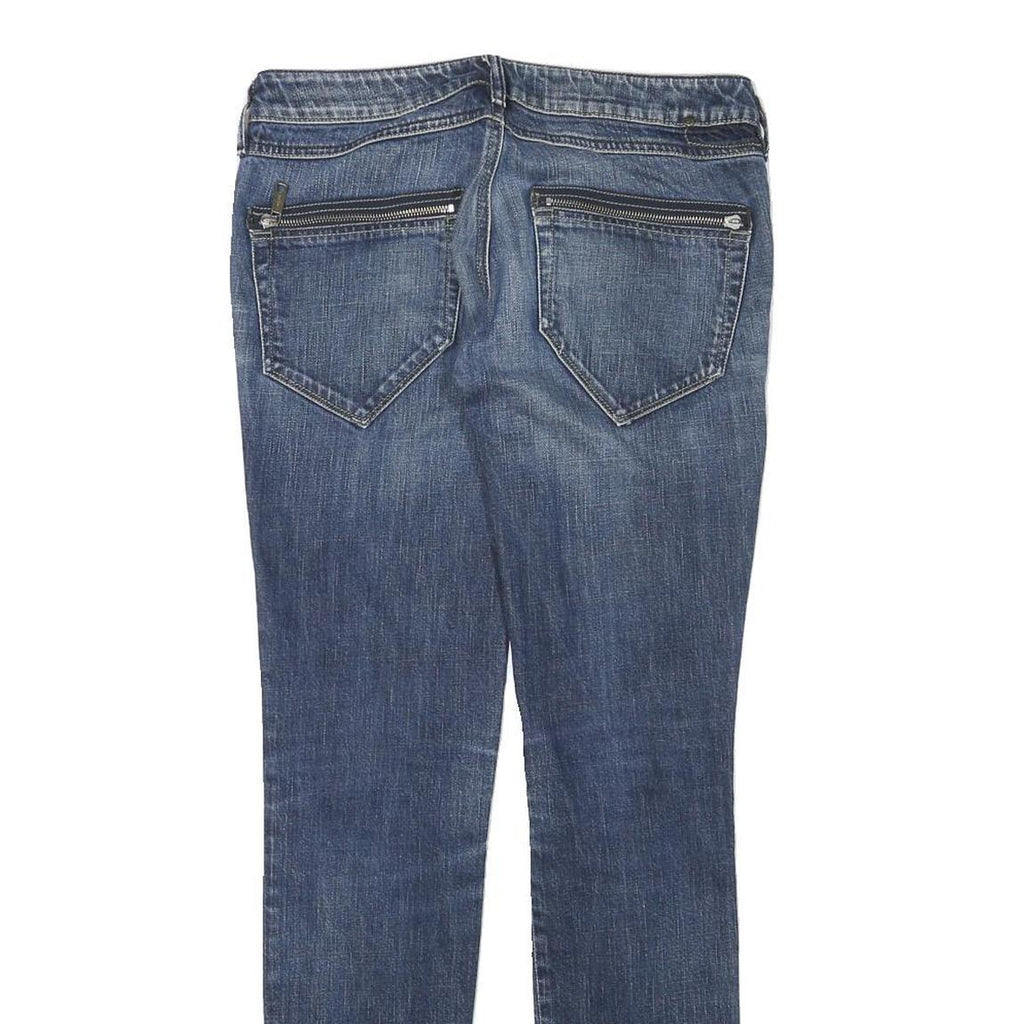 DIESEL Womens Jeans Blue Slim Skinny Denim Medium W30 L31 Zip Pocket