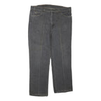 LEVI'S 509 Mens Jeans Black Regular Straight Denim Medium W38 L25 Cotton Blend