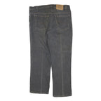 LEVI'S 509 Mens Jeans Black Regular Straight Denim Medium W38 L25 Cotton Blend