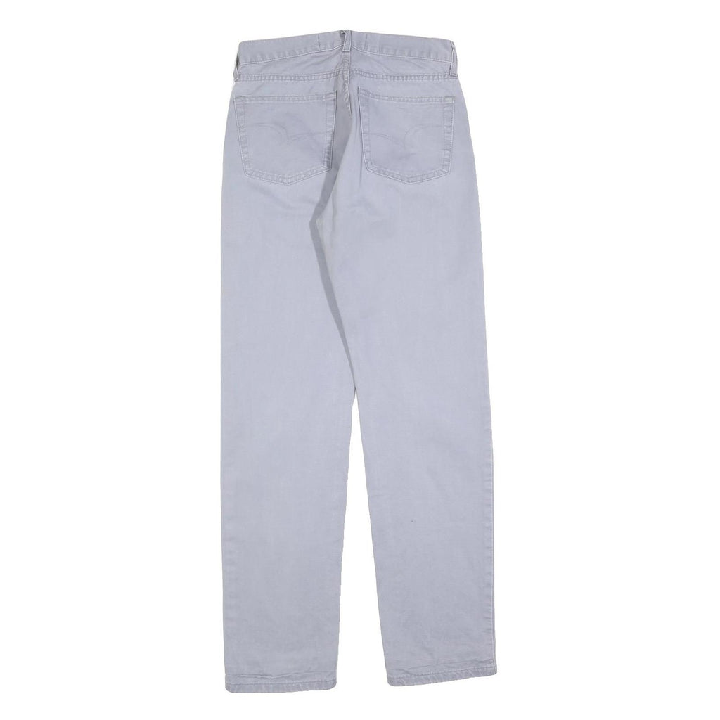 LEE COOPER Mens Regular Fit Grey Cotton Blend Trousers W30 L34 Zip Casual