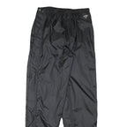 JEANTEX Mens Joggers Black M W28 L31 Lightweight Track Pants Slim Tapered