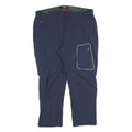 HAKRO Mens Polyester Blend Navy Regular Zip Trousers W38 L27 Outdoor Workwear