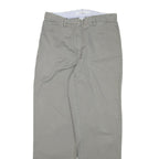 TOMMY HILFIGER Womens Cotton Blend Relaxed Straight Trousers W29 L30 Casual