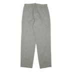 TOMMY HILFIGER Womens Cotton Blend Relaxed Straight Trousers W29 L30 Casual