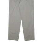 TOMMY HILFIGER Womens Cotton Blend Relaxed Straight Trousers W29 L30 Casual