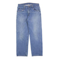 RED KAP Mens Jeans Blue Regular Straight Denim Medium W33 L30 Classic Zip