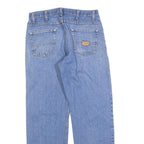 RED KAP Mens Jeans Blue Regular Straight Denim Medium W33 L30 Classic Zip
