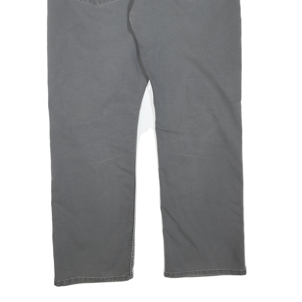 DICKIES Mens Grey Regular Fit Straight Cotton Blend Jeans W38 L30 Workwear