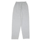 CHAMPION Mens Joggers Grey & Blue Regular Straight M W26 L32 Cotton Blend Logo