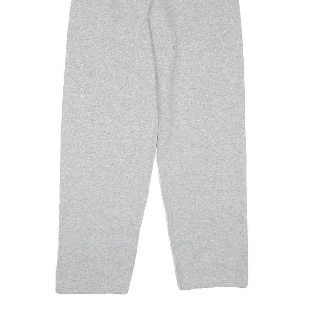 CHAMPION Mens Joggers Grey & Blue Regular Straight M W26 L32 Cotton Blend Logo