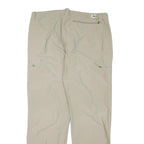 THE NORTH FACE Mens Beige Polyester Blend Regular Fit Straight Leg Trousers W36