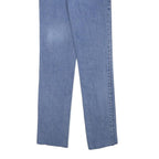 LEVI'S Womens Jeans Blue Slim Straight Denim Medium W28 L29 Stylish Zip Closure