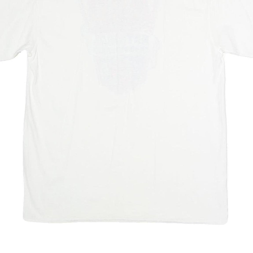 DELTA Mens White AAU National Championship Graphic T-Shirt M Short Sleeve Crew