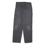 DICKIES Mens Jeans Black Regular Straight Denim Medium W30 L30 Workwear Pants