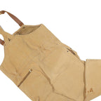 WALLS Mens Beige Cotton Blend Dungarees Relaxed Fit XL W46 L28 Workwear Utility