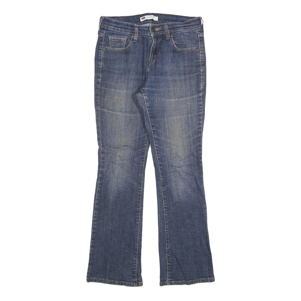 LEVI'S 515 Womens Jeans Blue Regular Bootcut Denim Medium W27 L30 Classic Fit