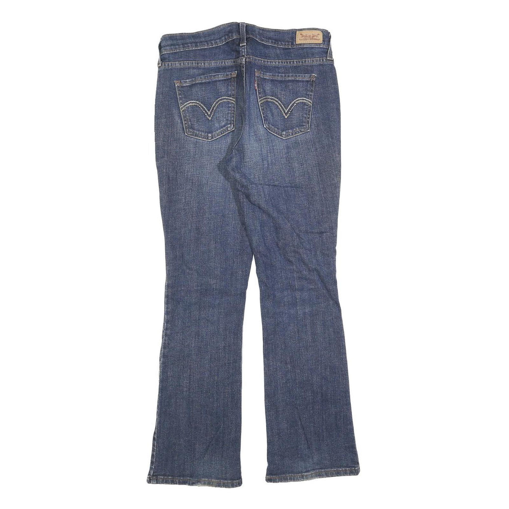 LEVI'S 515 Womens Jeans Blue Regular Bootcut Denim Medium W27 L30 Classic Fit