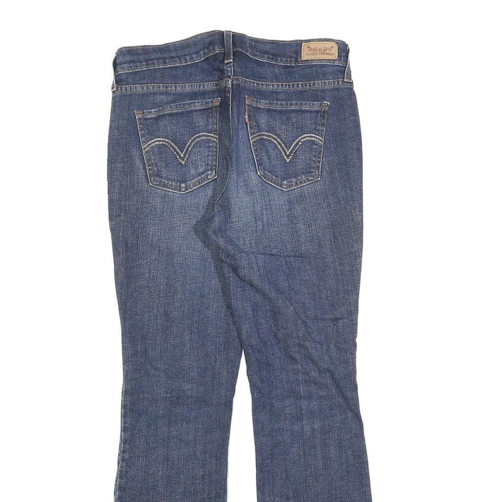LEVI'S 515 Womens Jeans Blue Regular Bootcut Denim Medium W27 L30 Classic Fit