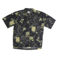DAVID CAREY Mens Black Sonoma Valley Wine Trail Cotton Shirt 2XL