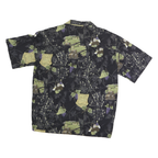 DAVID CAREY Mens Black Sonoma Valley Wine Trail Cotton Shirt 2XL