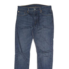 LEVI'S 512 Mens Regular Jeans Blue Denim W33 L34 Classic Zip Cotton