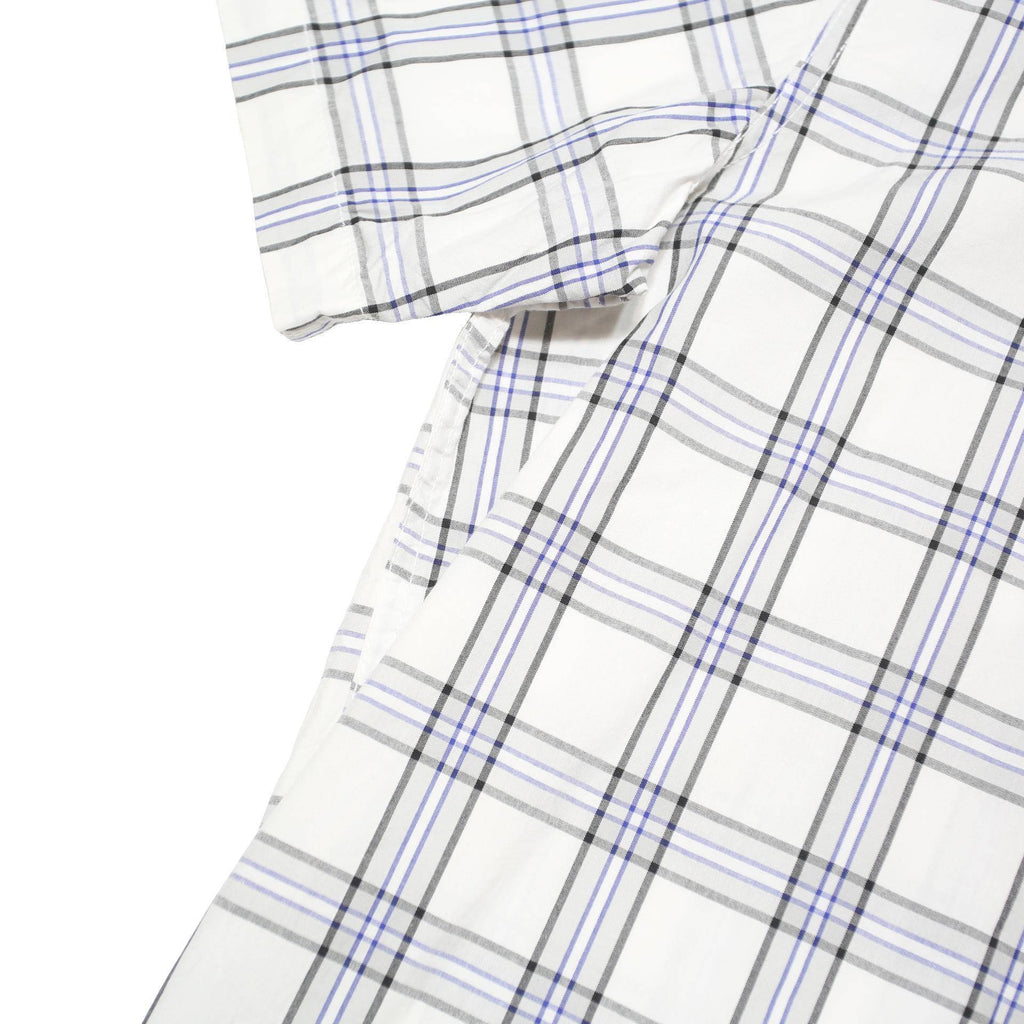 THE NORTH FACE Mens White Checked Cotton Blend Shirt M Casual Summer Everyday
