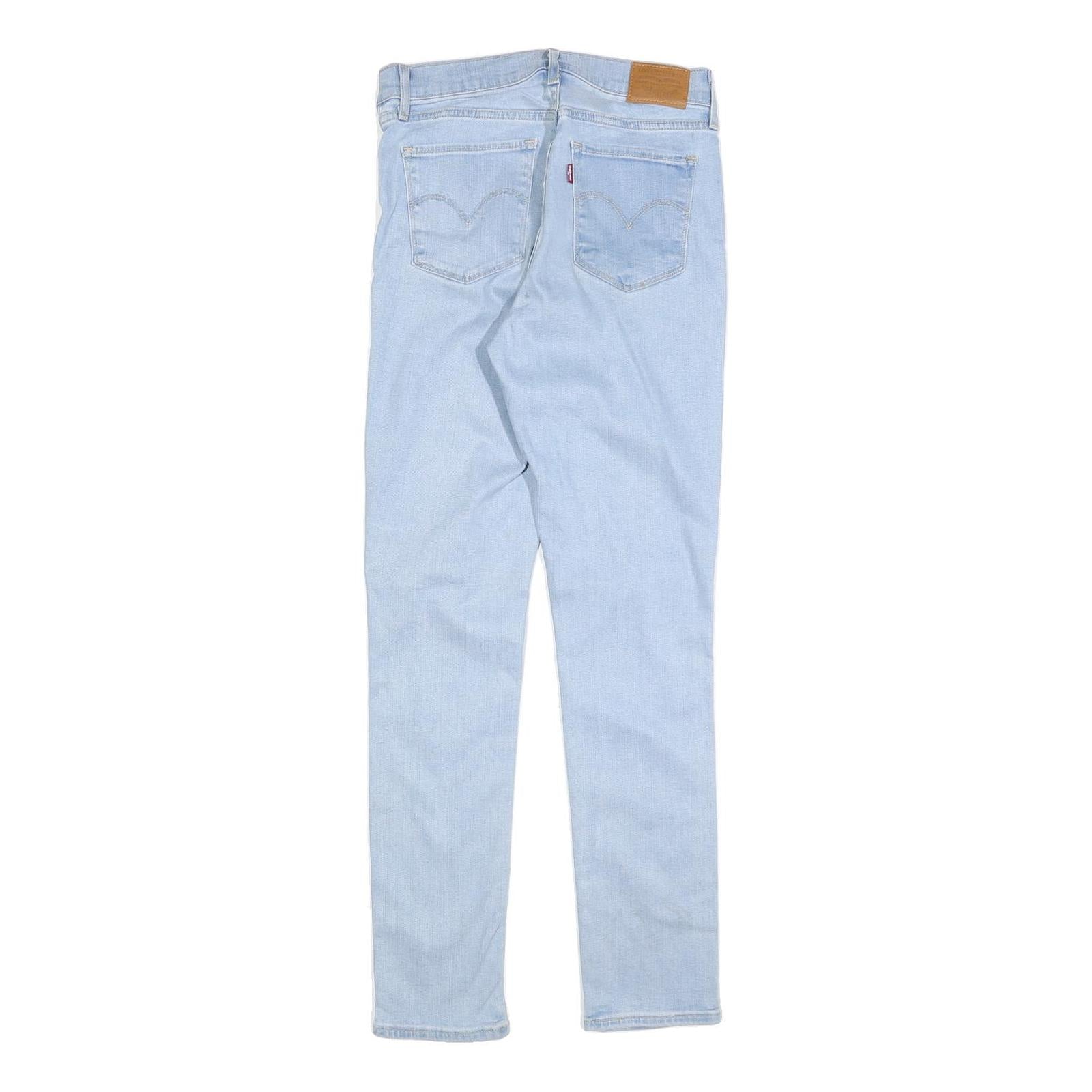 LEVI'S 311 Womens Jeans Slim Skinny Denim Light W27 L30 Cotton Blend Zip